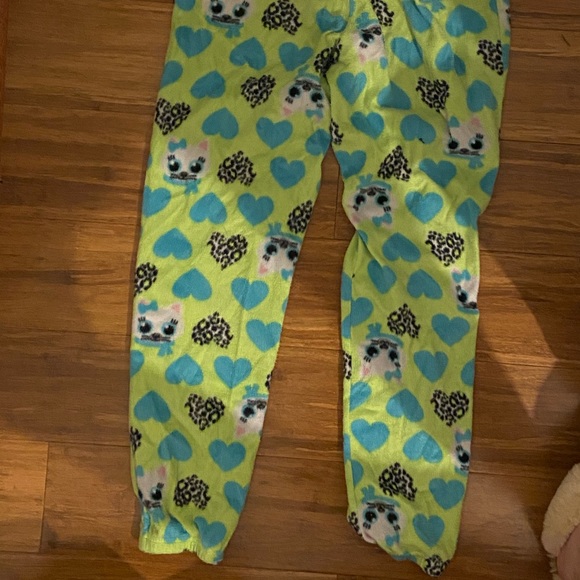 Justice girls size 12 pajama set - Picture 5 of 6